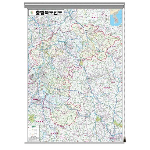 충청북도전도 롤스크린