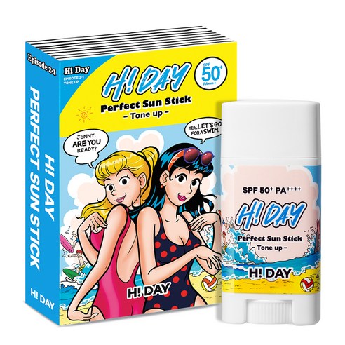하이데이 퍼펙트 선스틱 톤업 SPF50+ PA++++, 16g, 1개