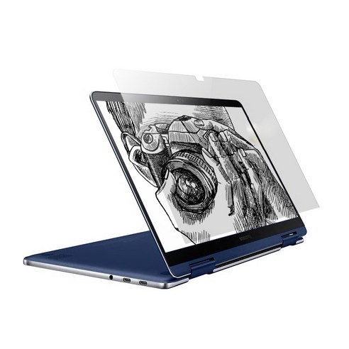 아이러브스킨 삼성 노트북 Pen S 13 종이질감 슬림 소프트 액정보호필름 NT930SBE, 1개
