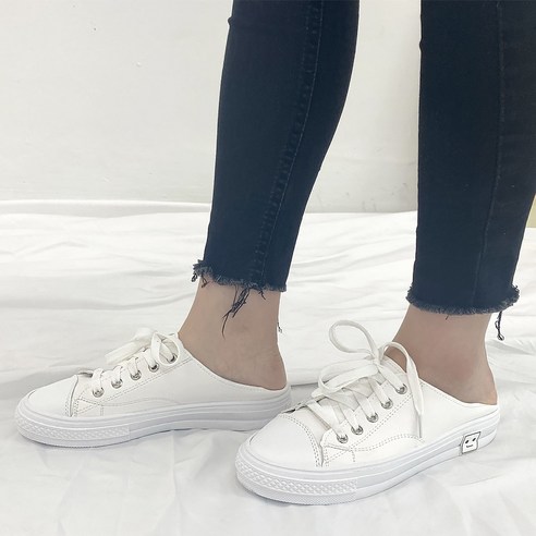 데일리 심플 뮬 스니커즈 단화 SN718