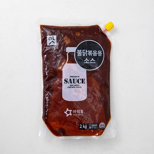 아워홈 행복한맛남 불닭볶음용소스, 2kg, 1개