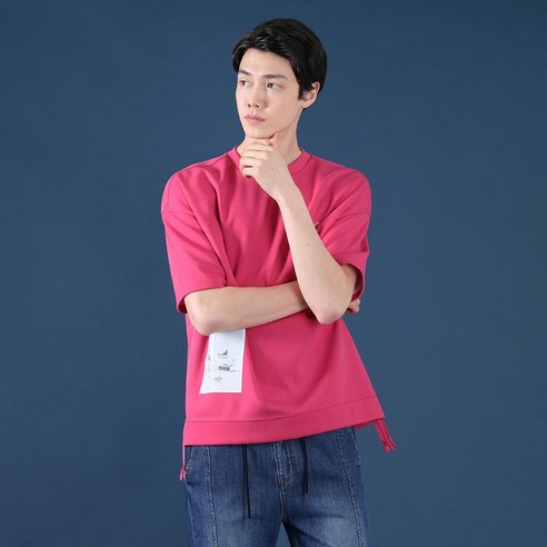 리버클래시 콜라보 아트웍 사이드 집업 맨투맨 LGS41438