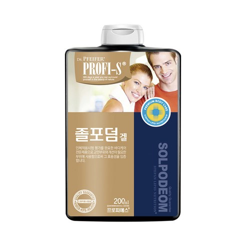 프로피에스 졸포덤겔 바디케어 크림, 1개, 200ml
