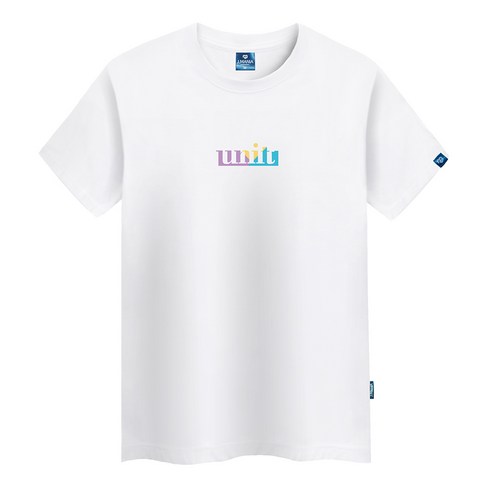 진마니아 유니트 라운드 남녀공용 빅사이즈 반팔티 TS-391