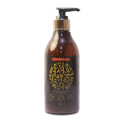 동광한방몰 발효 어성초 자소엽 녹차 한방샴푸, 300ml, 1개