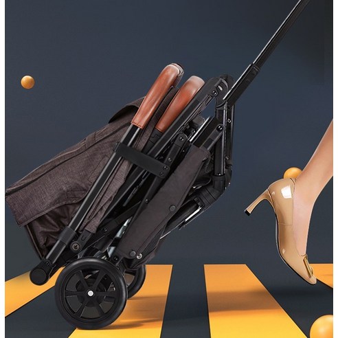 가족의 모든 여행에 편안함과 편리함을 제공하는 에어보스 기내반입 캐리어 유모차 V90