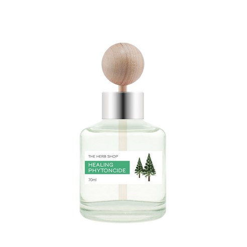향기마을 차량용 내추럴 디퓨저 70ml, 힐링피톤치드, 1개