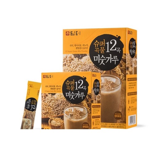 12가지 곡물의 건강한 조화, 담터 슈퍼 곡물 미숫가루