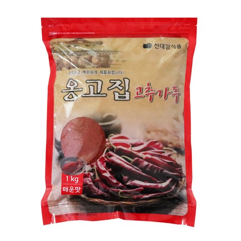 신대감 옹고집 고추가루 매운맛 찜 무침용, 1kg, 4개