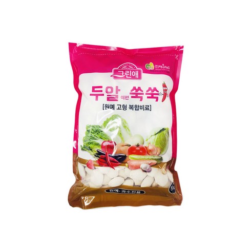 태흥에프엔지 두알이면 쑥쑥 원예 고형 복합비료 5kg