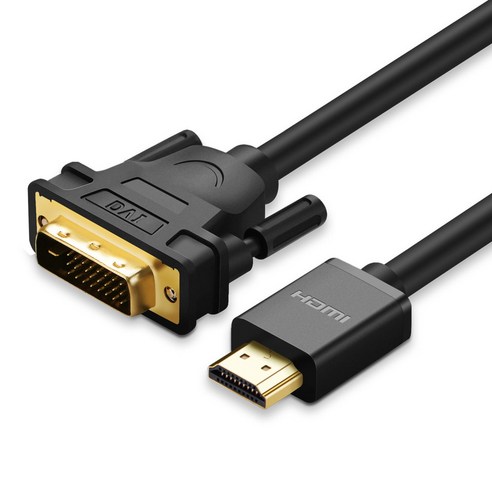 유그린 순동 양방향 HDMI to DVI 케이블 2m