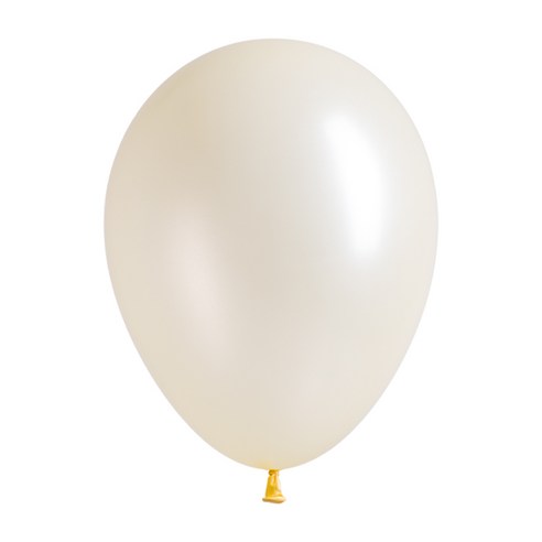 셈퍼텍스 펄풍선 30cm, 아이보리, 50개