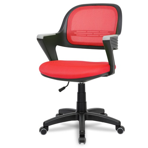 체어포커스 알라딘 회전 메쉬 의자 AL-360, 블랙바디 + 와인