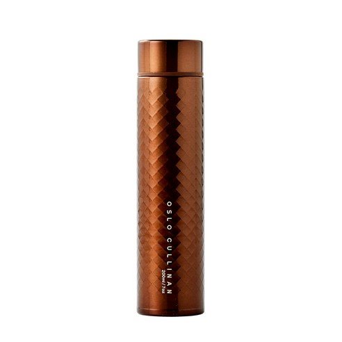 오슬로 컬리넌 텀블러, 브라운, 200ml, 1개