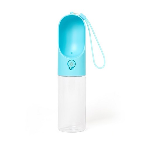 펫킷 에버스윗 휴대용 물병 400ml, 블루, 1개