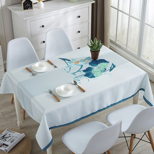알럽홈 이네이트 가정용 테이블 식탁보, Type25, 110 x 160 cm
