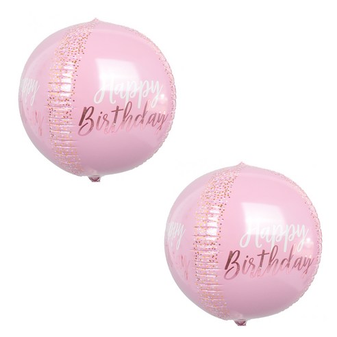 파티쇼 아나그램 오브은박풍선, 생일식스틴블러쉬, 2개