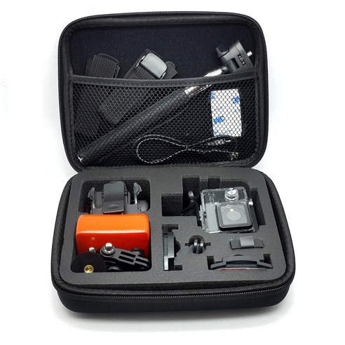 액션캠을 안전하고 편리하게 보관하고 운반하는 액션캠 포터블 케이스 중형