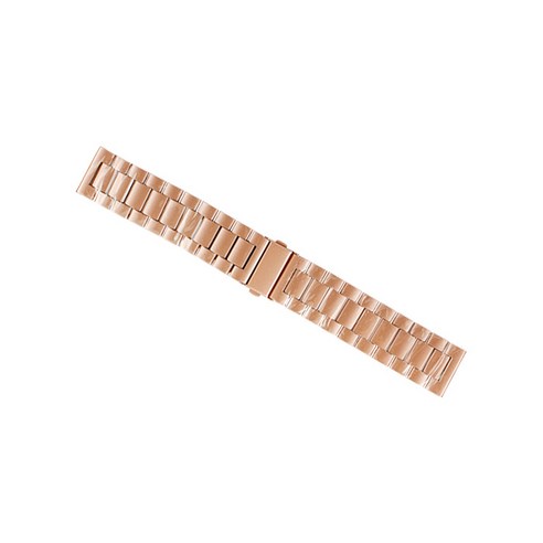 비쉐르 갤럭시 워치2 엑설런트 메탈 밴드 스트랩 (44mm 호환 가능), 로즈골드, 1개