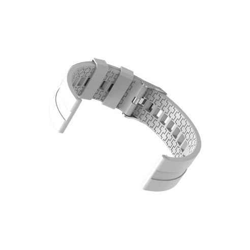 비쉐르 갤럭시 워치2 레고핏 실리콘 밴드 스트랩 (44mm 호환 가능), 화이트, 1개