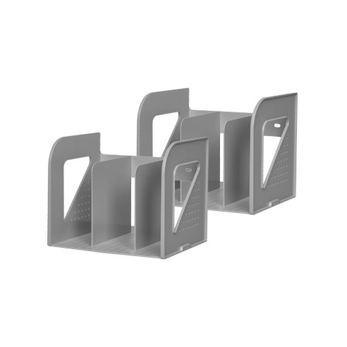 시스맥스 EL 3단 책꽂이 2p, COOLGRAY