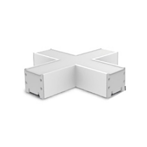 시그마램프 LED 라인시스템 십자 조명 13W, 화이트(바디) + 전구색(램프)