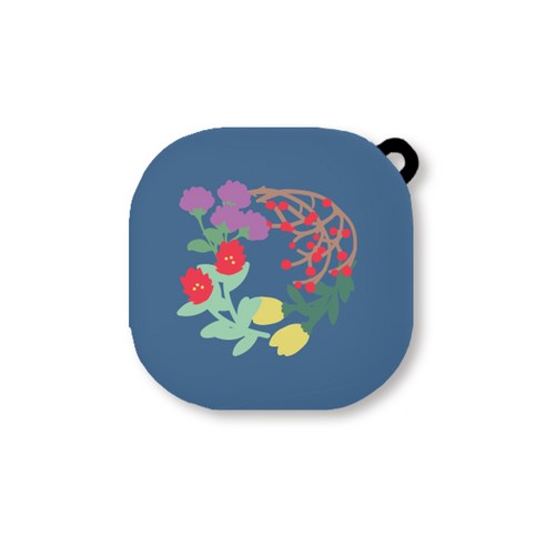 에이디오 도즈 갤럭시 버즈 라이브 / 버즈2 케이스, 플라워