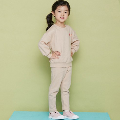 미니비 아동용 베이릴 맨투맨 세트