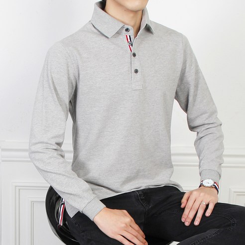 더마인드 남성용 긴팔카라티 PK