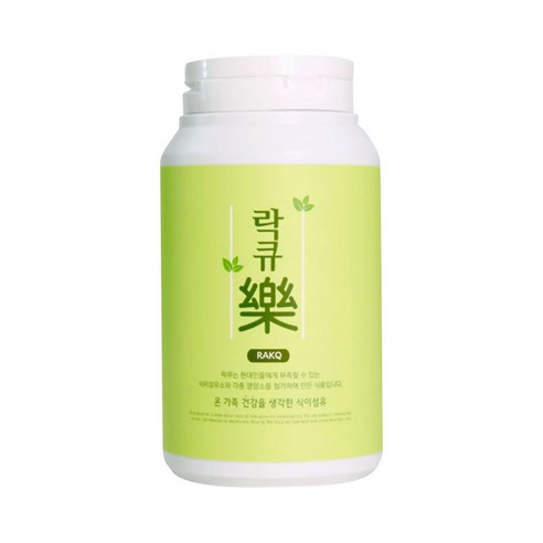 락큐 순도 차전자피 식이섬유 환, 1개, 150g