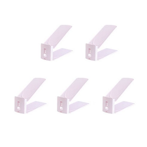 파스텔톤 신발정리 슈즈렉 핑크, 5개