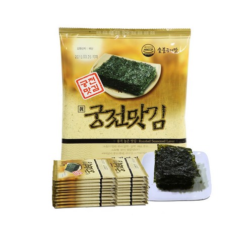 궁전맛김 조미 전장 맛김, 20g, 20개