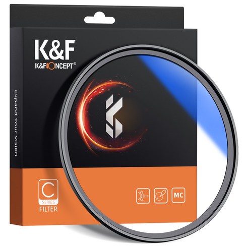 MCU 기술을 갖춘 K&F CONCEPT HMC SLIM MC UV 카메라 필터: 이미지 품질 향상 및 렌즈 보호