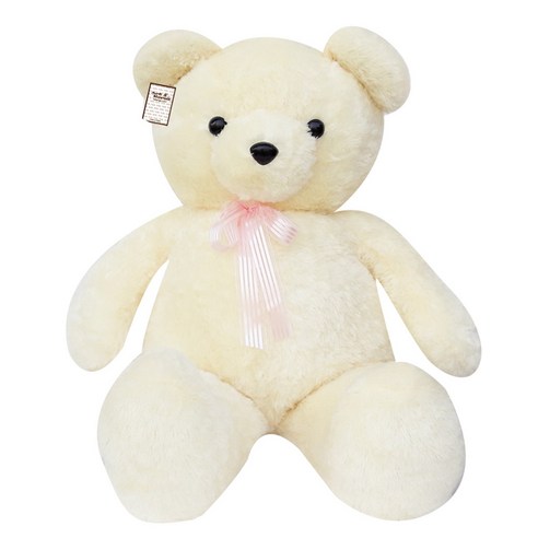 아이러브베어 자이언트 슈퍼 봉제인형, 120cm, 아이보리