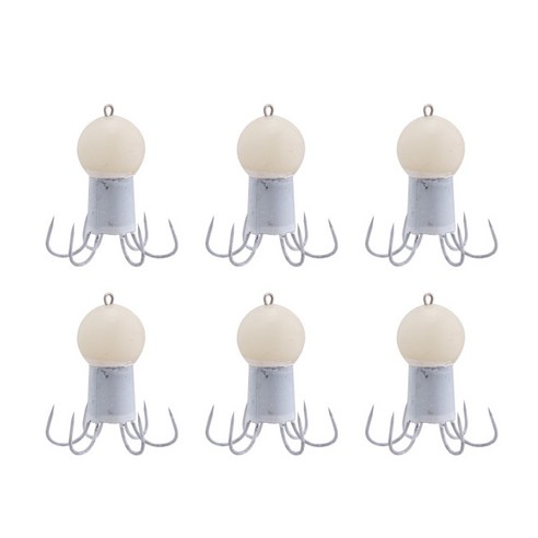돈키호테 쭈꾸미 애자 6p, 화이트, 50g