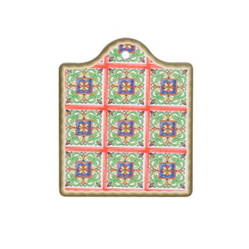 JHCompany 레트로 타일 스타일 세라믹 코스터, B타입, 1개