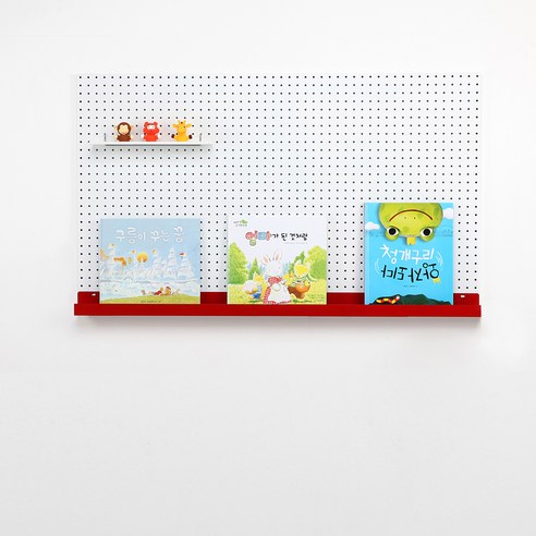북선반 타공판 대, 1세트, 레드