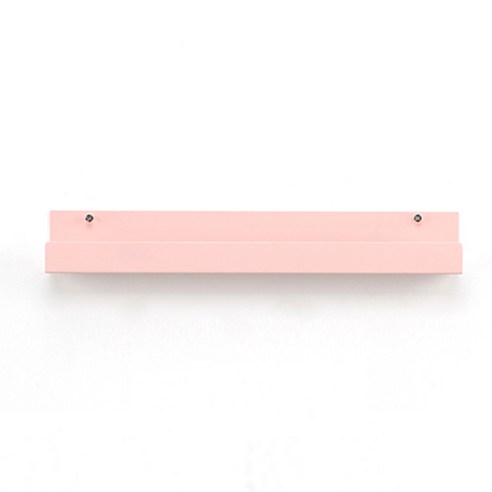 타공판 북선반 중 40cm + 콘크리트벽 액세서리, 1세트, 핑크(선반)