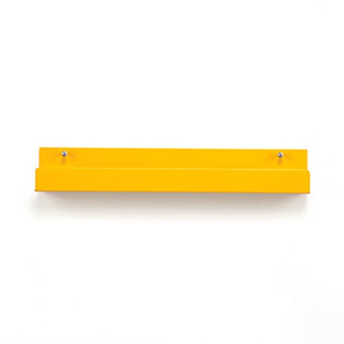 타공판 북선반 미니 20cm + 타공판 나비볼트 악세서리, 1세트, 옐로우(선반)