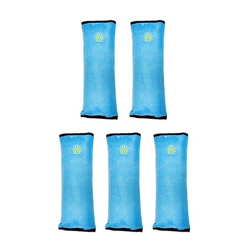 카시트 안전벨트베개, 핑크, 5개