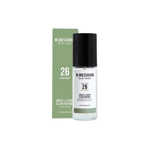 더블유드레스룸 드레스퍼퓸 S2 70ml, No.26 허브우디, 1개