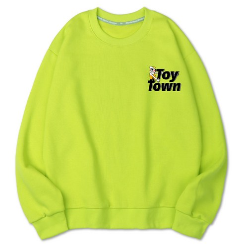 벤힛 Toy Town 세미 오버핏 특양면 빅사이즈 맨투맨