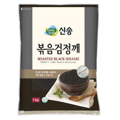 신송 볶음 검정깨, 1kg, 1개 수입참께