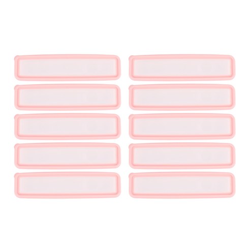 항균 도시락 수저케이스 대, 핑크, 10개
