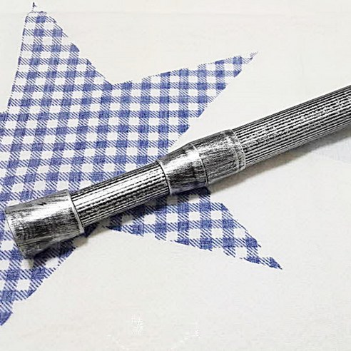 드림아트 압축 커튼봉 22mm, 흑실버