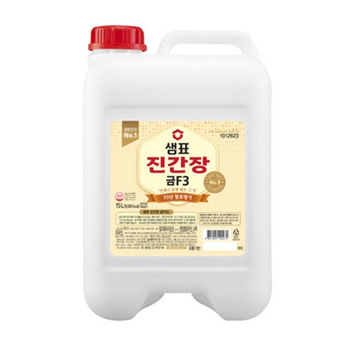 샘표 진간장 금F3, 15L, 1개