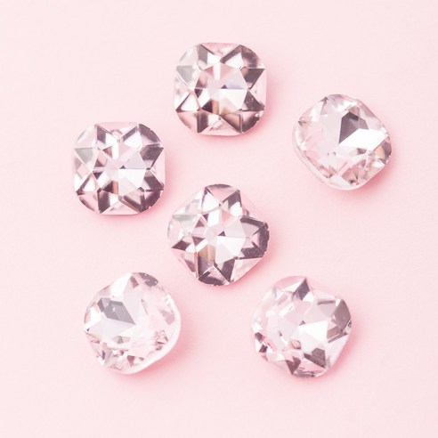 네일은재료빨 추천 상품네일은재료빨 쿠션컷 네일스톤 M, 라이트핑크, 30개 제품 사진