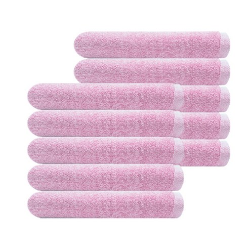 SUGUNPANI 영신 미용타월 대 A 70g, 분홍, 10개