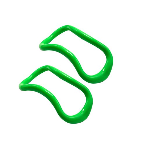 스포홀릭 하드타입 요가링 2p, 그린, 1세트