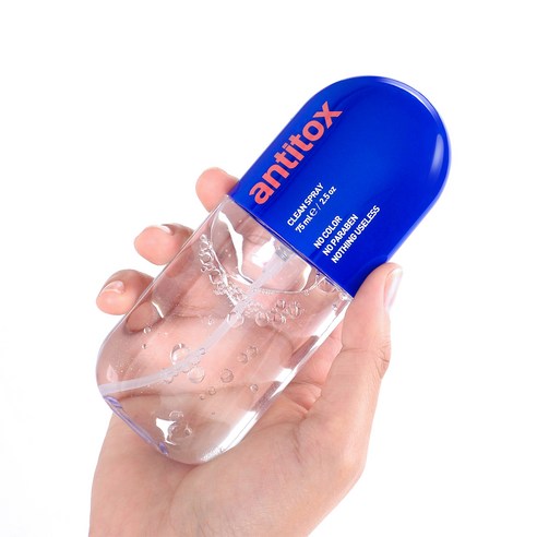 안심과 청결을 한 번에, 안티톡스 클린 소독 스프레이